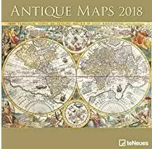 2018 CALENDAR ANTIQUE MAPS 30 X 30