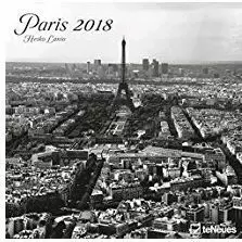 2018 CALENDAR PARIS 30 X 30
