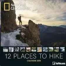 2018 CALENDAR NG 12 PLACES TO HIKE 30 X 30