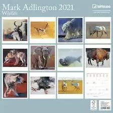 CALENDARIO 2021 MARK ADLINGTON - WILDLIFE  NEW 30X30