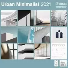 CALENDARIO 2021 URBAN MINIMALIST  NEW 30X30