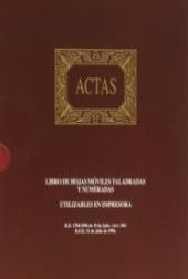 LIBRO DE ACTAS DOHE 09905