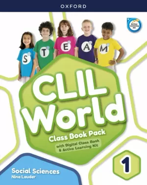 CLIL WORLD SOCIAL SCIENCE P1 CB PACK MAD