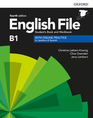 ENGLISH FILE 4ED INTERMEDIATE B1 STUDENT'S BOOK AND WORKBOOK WITHOUT KEY PACK