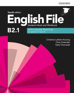 ENGLISH FILE INTERMEDIATE PLUS 4ED B2.1 STUDENT S BOOK WORK BOOK WITH KEY PACK (4RD EDITION)