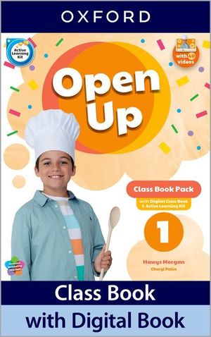1EP OPEN UP 1 CLASS BOOK PACK  2022 OXFORD