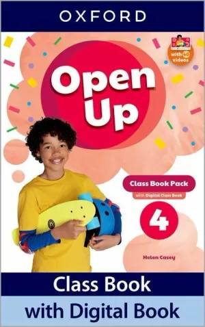 4EP OPEN UP 4 CLASS BOOK  