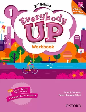 EVERYBODY UP! 1 WORKBOOK 2ND EDITION WITH ONLINE PRACTICE