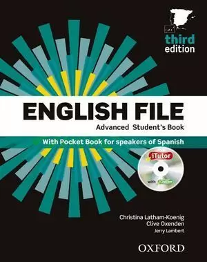 ENGLISH FILE ADVANCED STUDENT'S BOOK + WORKBOOK WITHOUT KEY PACK 3RD EDITION