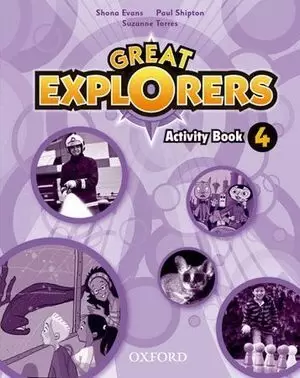 4EP GREAT EXPLORERS 4 ACTIVITY BOOK 2014 OXFORD