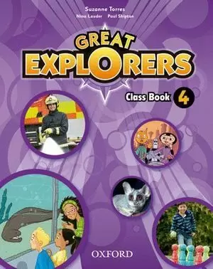 4EP GREAT EXPLORERS 4 CLASS BOOK 2014 OXFORD