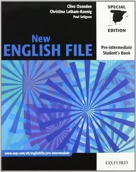 NEW ENGLISH FILE PRE-INTERMEDIATE: STUDENT'S BOOK AND WORKBOOK WITHOUT ANSWER KE