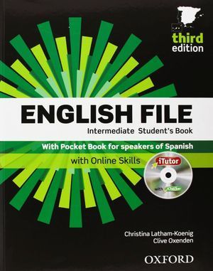 ENGLISH FILE INTERMEDIATE STUDENT'S BOOK AND WORKBOOK WITH ANSWER KEY PACK 3RD