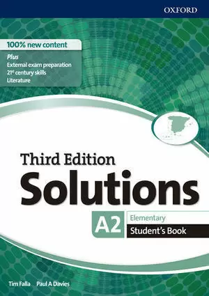 SOLUTIONS A2 3RD EDITION ELEMENTARY. STUDENT'S BOOK