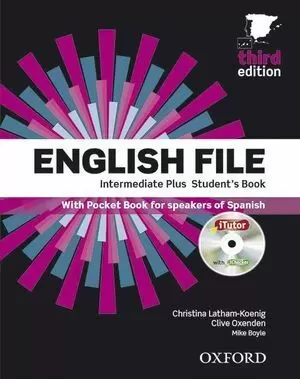 ENGLISH FILE INTERMEDIATE PLUS: STUDENT'S BOOK WORK BOOK WITHOUT KEY PACK (3RD E