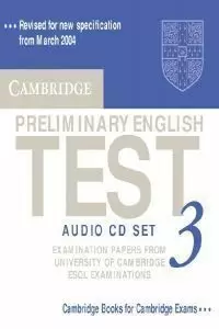 CAMBRIDGE PRELIMINARY ENGLISH TEST 3 AUDIO CD SET (2 CDS) 2ND EDITION