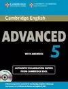 CAMBRIDGE ENGLISH ADVANCED 5 STUDENT BOOK PACK + CD´S