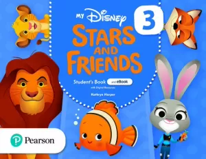 3EI MY DISNEY STARS AND FRIENDS 3 STUDENT'S BOOK AND EBOOK WITH DIGITAL RESOURCES
