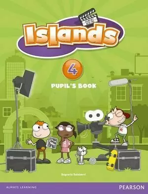 4EP ISLANDS LEVEL 4 PUPIL'S BOOK PLUS PIN CODE