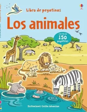 LIBRO DE PEGATINAS LOS ANIMALES
