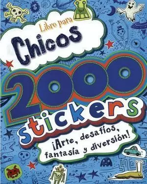 2000 STICKERS PARA CHICOS