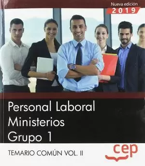 PERSONAL LABORAL MINISTERIOS GRUPO 1 TEMARIO COMUN VOL 2