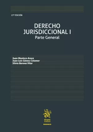 DERECHO JURISDICCIONAL I PARTE GENERAL 2019