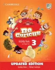 BE CURIOUSUPDATED LEVEL 3 ACTIVITY BOOK WITH HOME BOOKLET AND DIGITAL PACK UPDAT