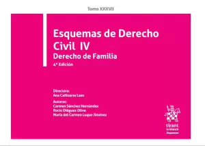 ESQUEMAS DE DERECHO CIVIL IV DERECHO DE FAMILIA