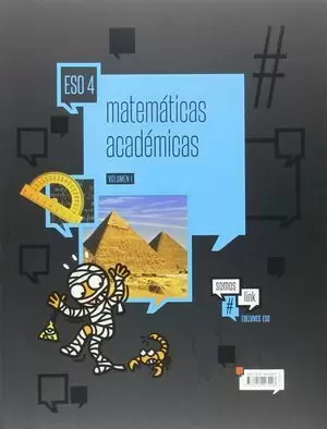4ESO MATEMÁTICAS ACADÉMICAS 2016 EDELVIVES ( TRES VOLUMENES)