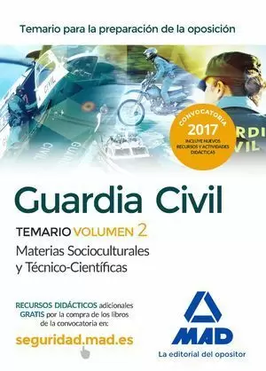 GUARDIA CIVILTEMARIO II 2017 MAD