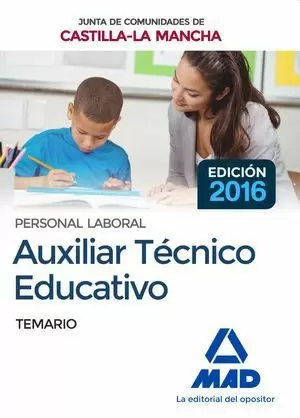 AUXILIAR TÉCNICO EDUCATIVO JCCM TEMARIO 2016 MAD