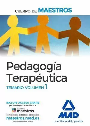 CUERPO DE MAESTROS PEDAGOGÍA TERAPÉUTICA TEMARIO VOLUMEN 1