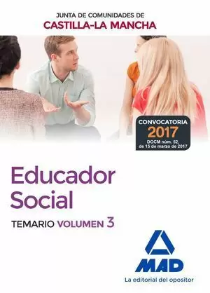 EDUCADORES SOCIALES JCCM TEMARIO III 2017 MAD