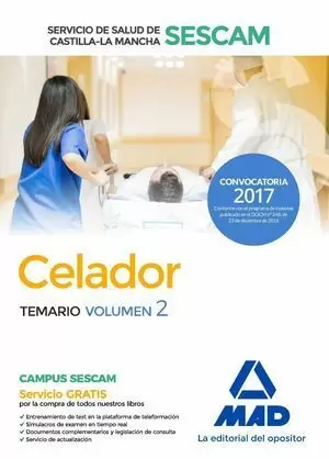 CELADOR SESCAM 2017 TEMARIO II MAD