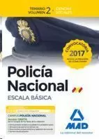 POLICIA NACIONAL ESCALA BASICA TEMARIO II 2017 MAD