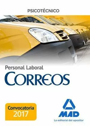 PERSONAL LABORAL DE CORREOS Y TELÉGRAFOS 2017. PSICOTÉCNICO