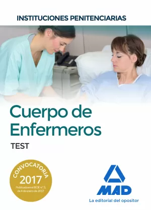 2017 CUERPO DE ENFERMEROS DE INSTITUCIONES PENITENCIARIAS. TEST