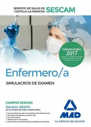 ENFERMERO SESCAM SIMULACROS 2017 MAD