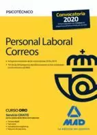 PERSONAL LABORAL CORREOS PSICOTÉCNICOS 2020 MAD