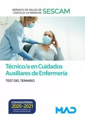 2021 TEST TÉCNICO C. AUXILIARES ENFERMERÍA SESCAM