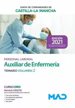 2021 AUXILIAR ENFERMERIA JCCM. VOLUMEN 2 MAD