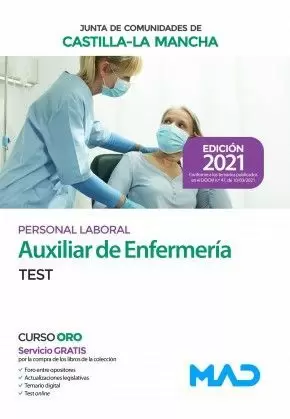 2021 AUXILIAR ENFERMERIA JCCM.  TEST