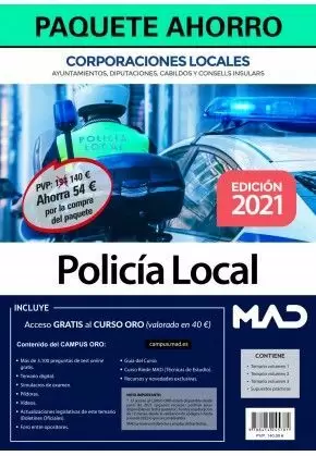 2021 PAQUETE AHORRO POLICIA LOCAL