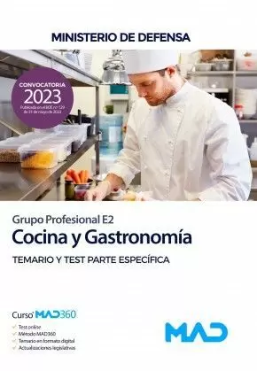 2023 COCINA Y GASTRONOMÍA (GRUPO PROFESIONAL E2)