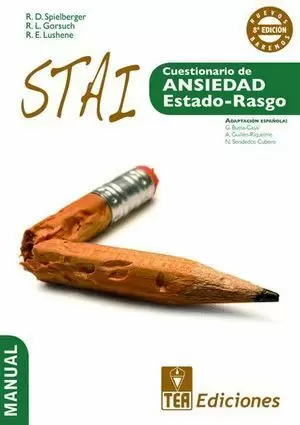 STAI, CUESTIONARIO DE ANSIEDAD ESTADO-RASGO 2P1420 P/25 HOJAS