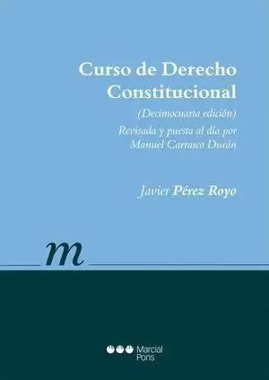 CURSO DE DERECHO CONSTITUCIONAL, 2014