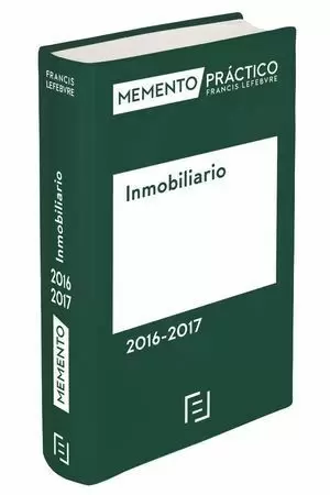 MEMENTO PRÁCTICO INMOBILIARIO 2016-2017