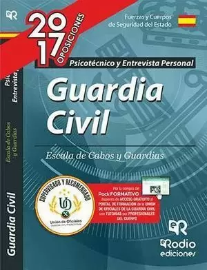 GUARDIA CIVIL PSICOTECNICO Y ENTREVISTA PERSONAL 2017 RODIO