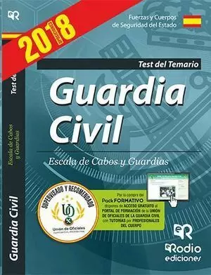 GUARDIA CIVIL TEST DEL TEMARIO 2018 RODIO